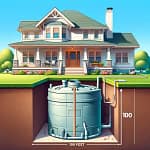 Can a Septic Tank Be 100 Feet from a House