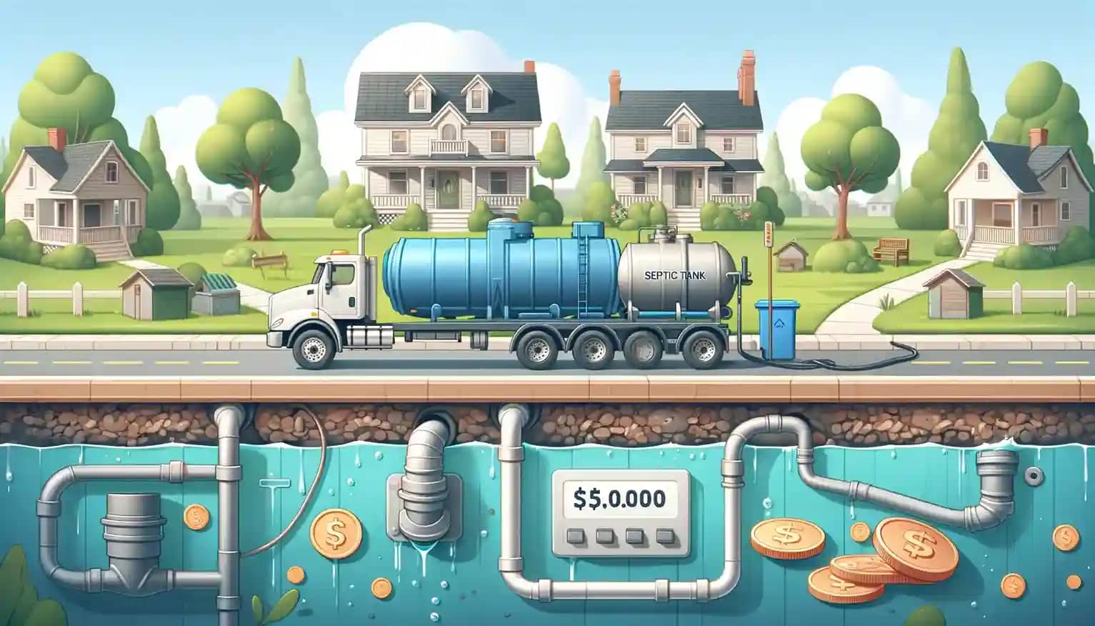 Average Cost to Pump a Septic Tank