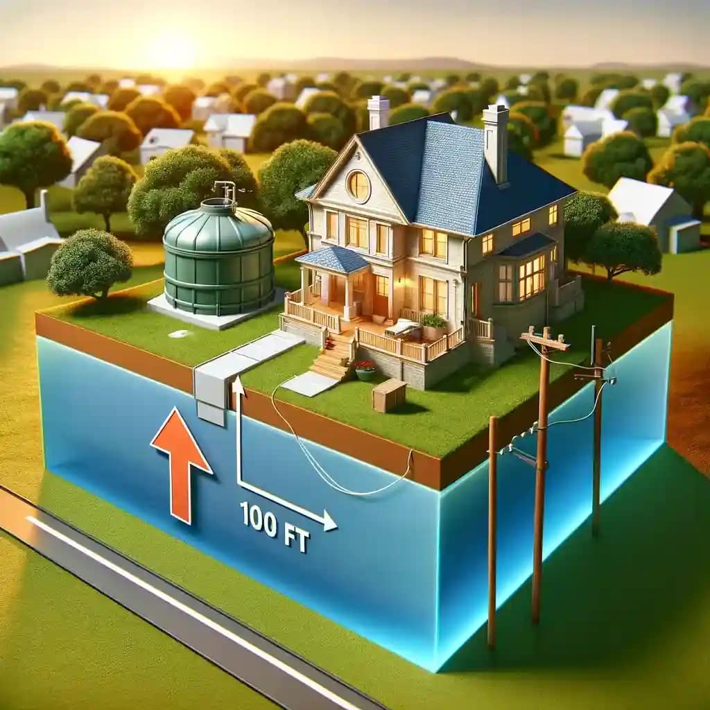 Factors that Determine the Distance of a Septic Tank from a House